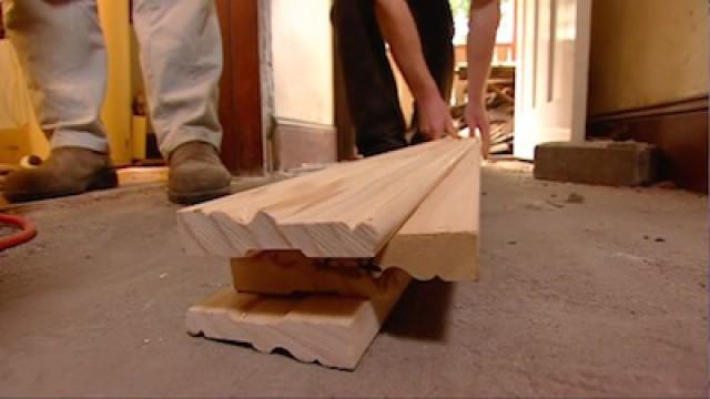 Removing Architrave