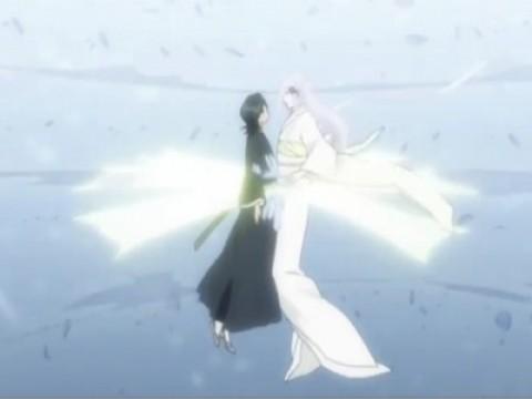 Sode no Shirayuki vs. Rukia! Confused Heart