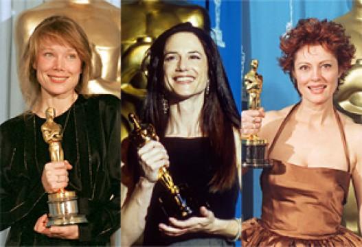 Oscar Winners Susan Sarandon, Sissy Spacek, Holly Hunter
