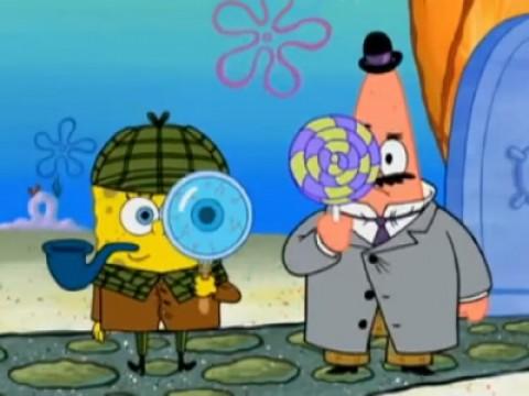 SpongeLock Holmes and Dr. Patson