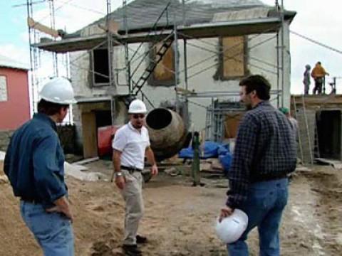 Collecting Water - The Bermuda House