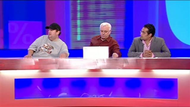 Johnny Vegas, Krishnan Guru-Murthy, Michael McIntyre