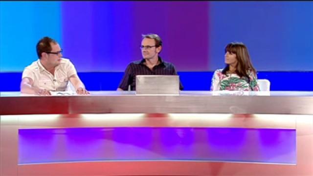 Lee Mack, Claudia Winkleman, Alan Carr, Eamonn Holmes