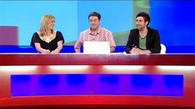 Phill Jupitus, Claudia Winkleman, Gabby Logan, Mark Watson