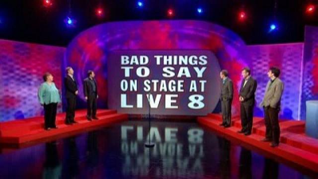 Hugh Dennis, Frankie Boyle, John Oliver, Rory Bremner, Jo Brand, David Mitchell