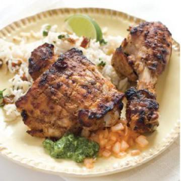 Chicken and Rice - Indian-Style