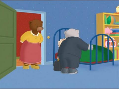 Little Brown Bear has a temperature