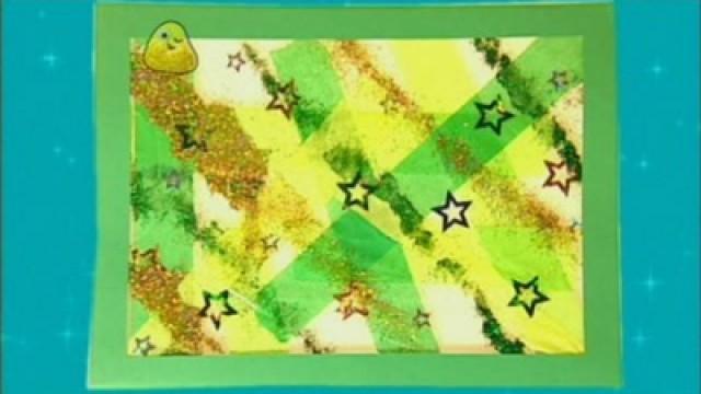 Plastic & Tissue Paper Art