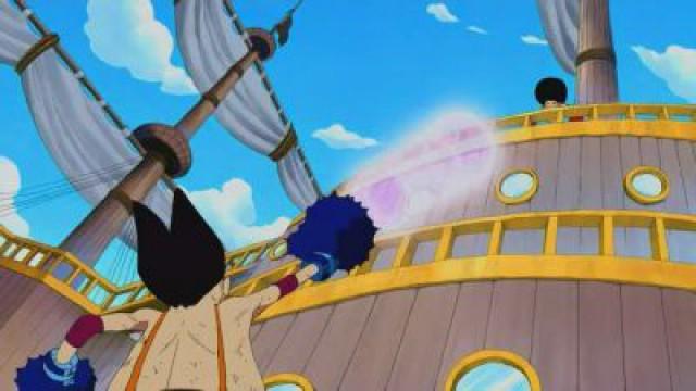 Full Power Noro Noro Beam vs The Invulnerable Luffy