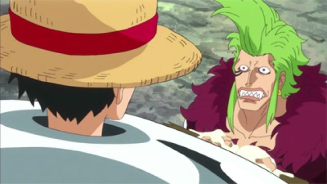 The Silver Fortress! Luffy and Barto's Great Adventure!