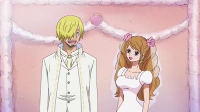 The Broken Couple! Sanji and Pudding Enter!