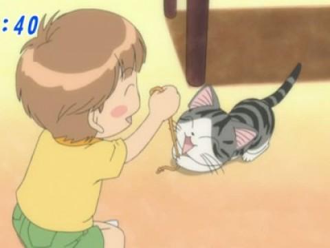 チー、引きとられる。