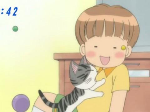 チー、興奮する。