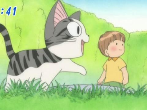 チー、逃げ出す。