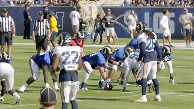 Training Camp with the Los Angeles Rams #2