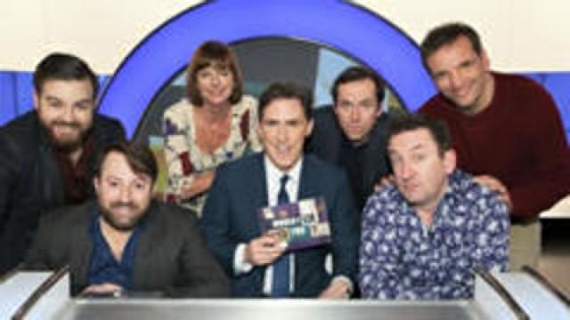 Alex Brooker, Doon Mackichan, Ben Miller and Henning Wehn