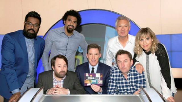 David Haye, Romesh Ranganathan, Mel Giedroyc and Martin Kemp