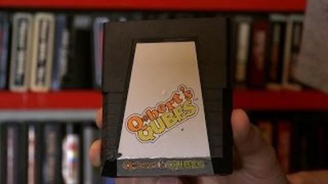 Q*bert's Qubes [Atari 2600] (Game Review by Mike Matei)