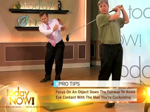 How To Play Golf Against The Man Whose Wife You're Banging On The Side