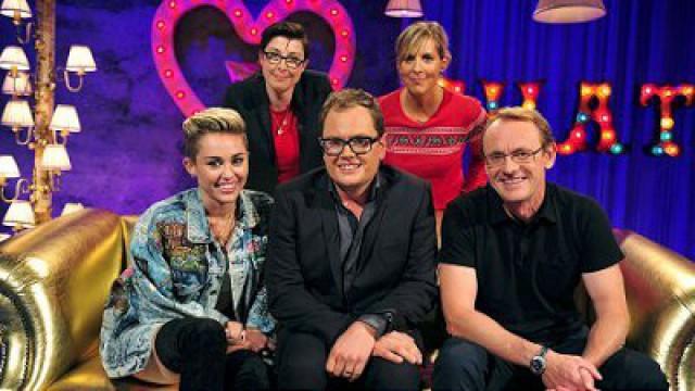 Mel Giedroyc, Sue Perkins, Sean Lock, Miley Cyrus