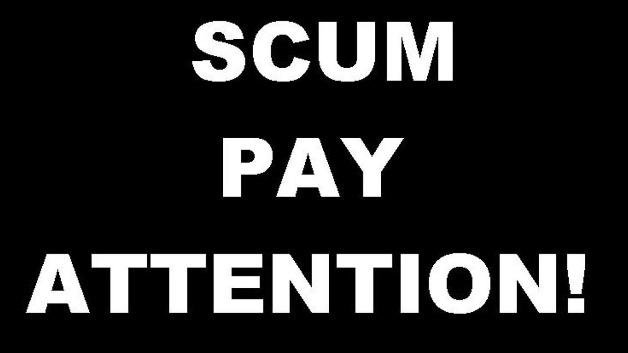 Attention Scum