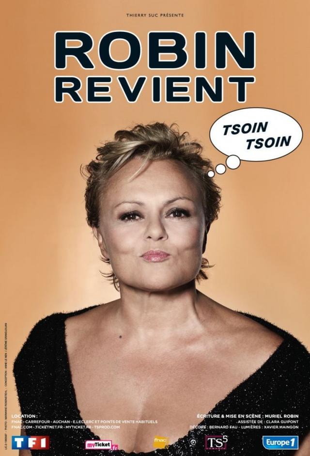 Muriel Robin - Robin revient, tsoin, tsoin