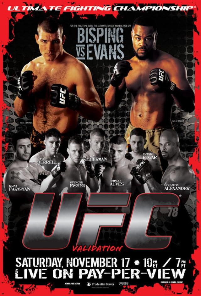 UFC 78: Validation