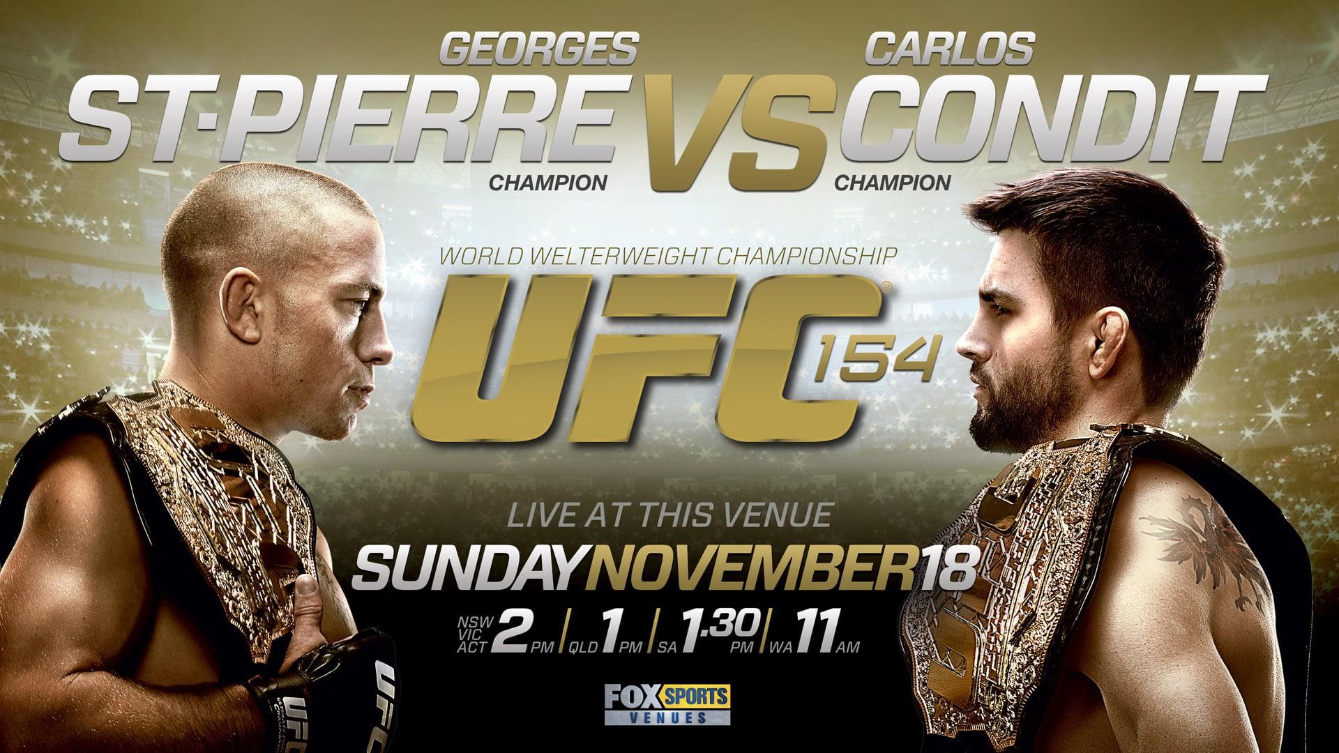 UFC 154: St-Pierre vs. Condit