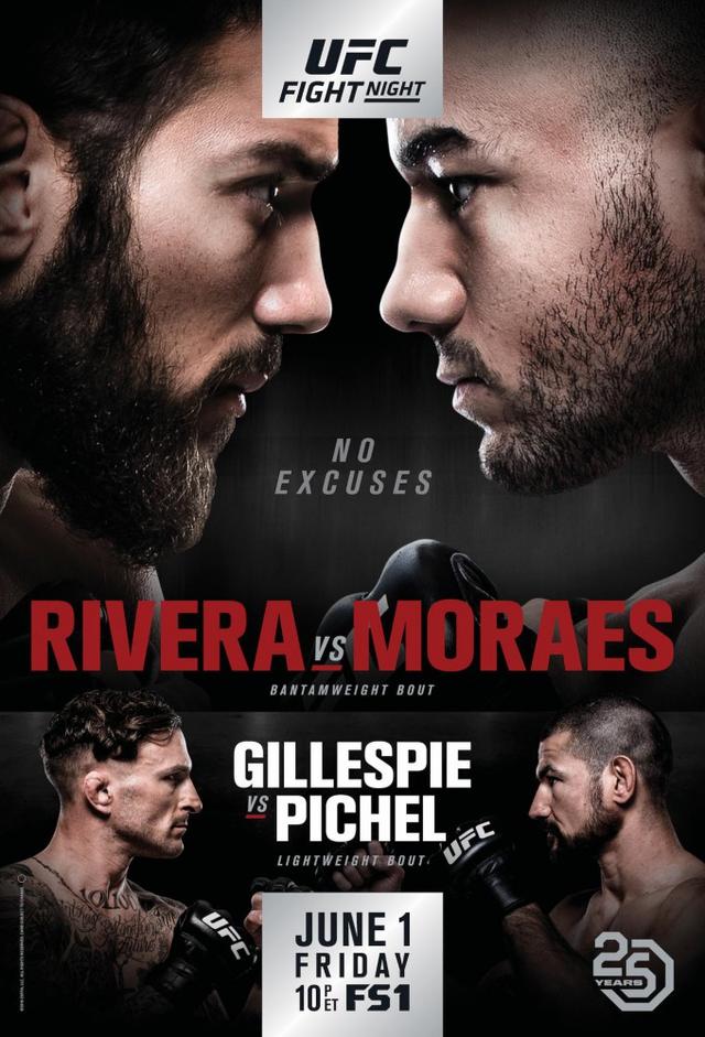 UFC Fight Night 131: Rivera vs. Moraes