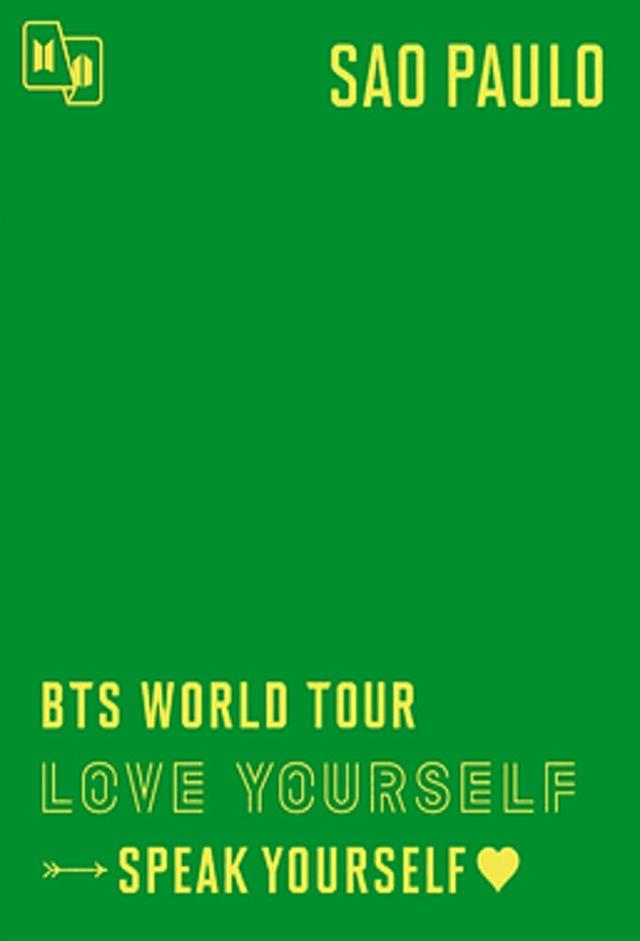 BTS World Tour 'Love Yourself' Sao Paulo