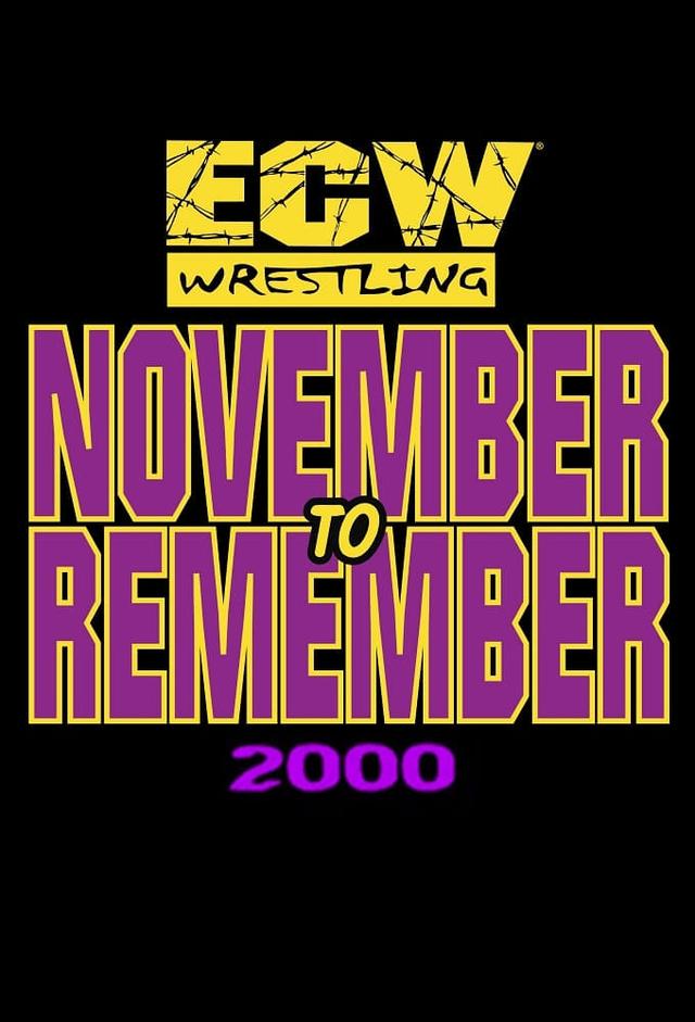 ECW November to Remember 2000