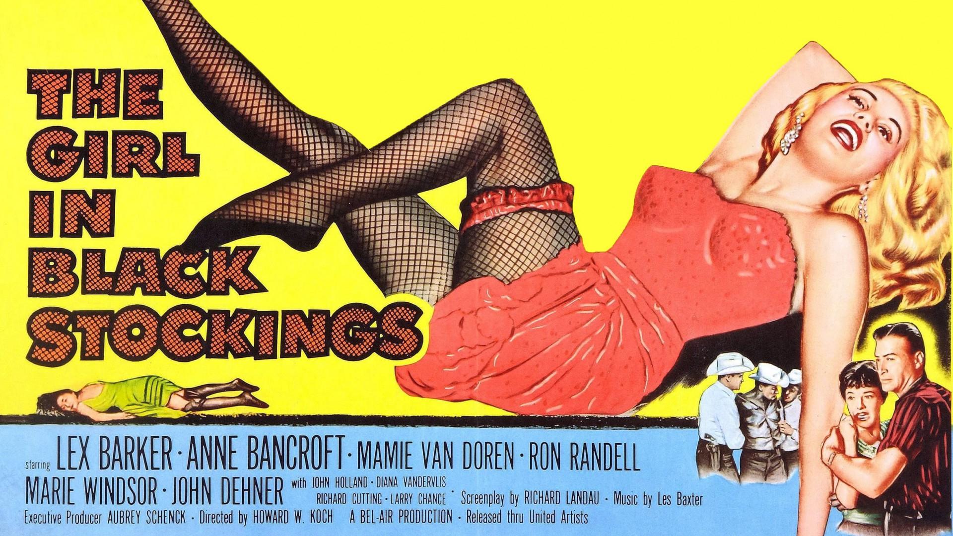 The Girl in Black Stockings