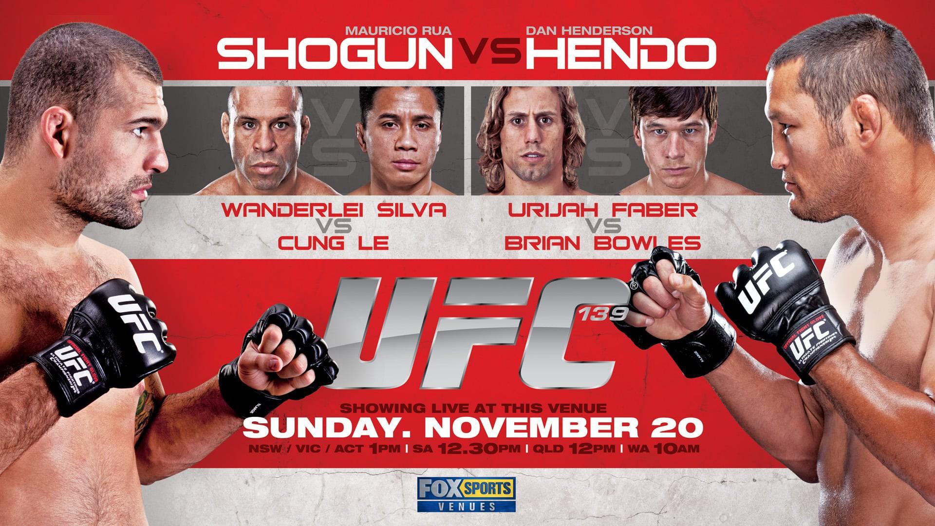 UFC 139: Shogun vs. Henderson