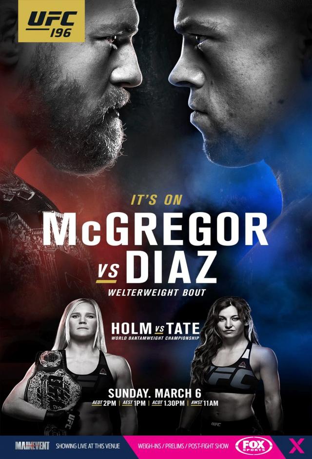 UFC 196: McGregor vs. Diaz