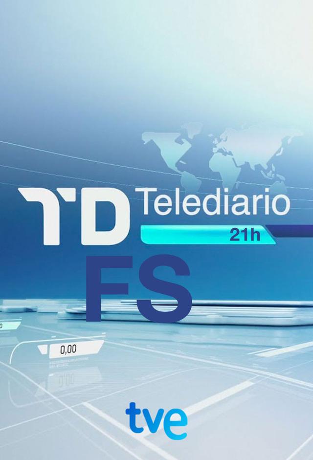 Telediario 21 horas (Edición fin de semana)