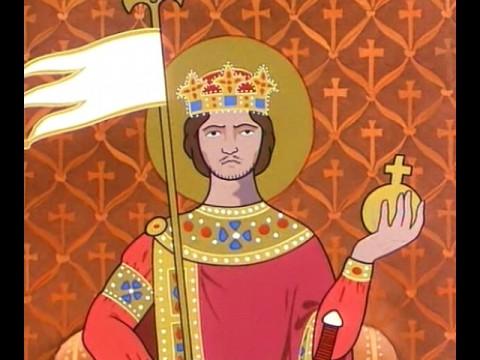 Istvánt királlyá koronázzák