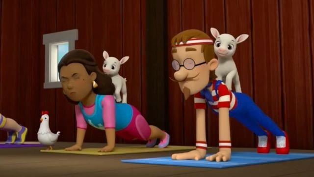 Pups Save the Yoga Goats