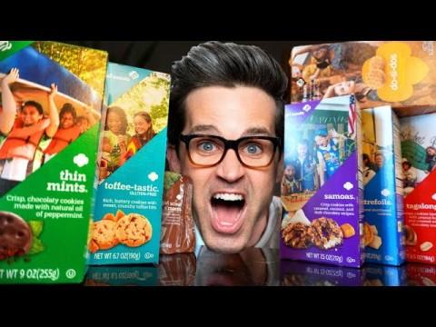 We Tried EVERY Girl Scout Cookie (Taste Test)