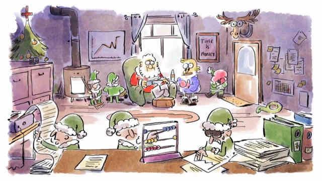 La physique du Père Noël