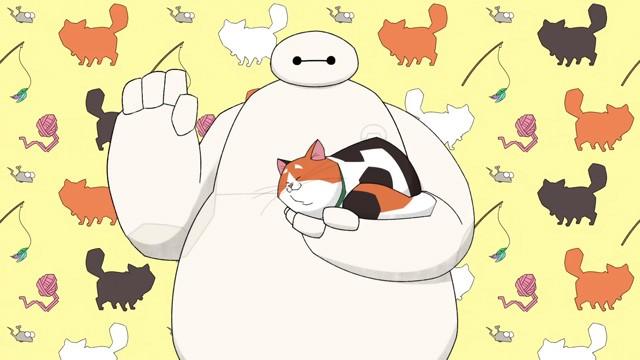 Baymax and Mochi