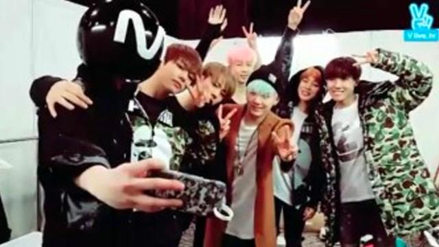 BTS in MAMA BACKSTAGE