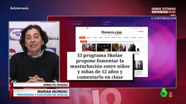 (21-01-20) La tajante respuesta de la coautora de Skolae a Abascal