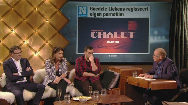 Met Goedele Liekens, Kamal Kharmach en Erik Van Looy