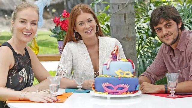 Viviane Araújo, Felipe Simas e Ellen Roche