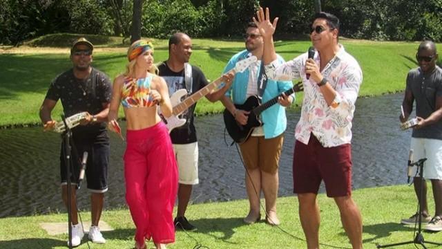 Nelson Freitas, Marcello Melo Jr., Claudia Leitte e Harmonia do Samba