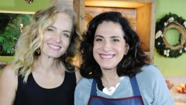 Ludmilla, Totia Meirelles e Glória Maria