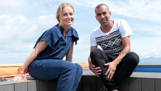 José Loreto, Rainer Cadete, Maurício Kubrusly, Deborah Evelyn e Emerson Sheik