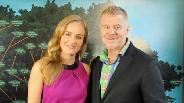 Ziraldo, Miguel Falabella, Lorena e Bianca Comparato