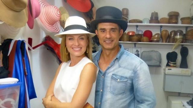 Rodrigo Hilbert, Mariana Ferrão e Marcos Pasquim