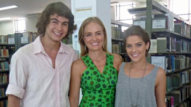 Isabella Santoni, Rafa Vitti, Carmo Dalla Vecchia e Alex Escobar